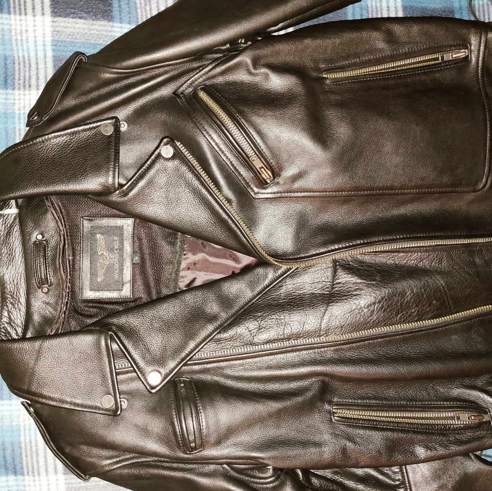 Leather jacket